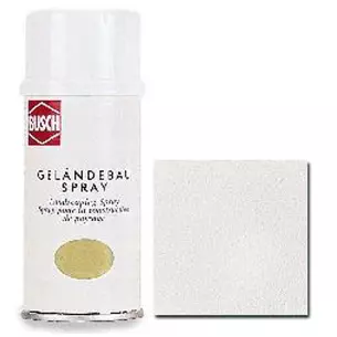 Spray for the construction of the grounds