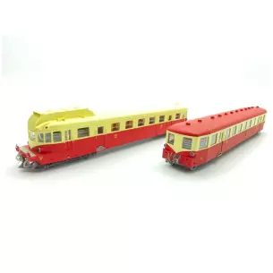 Coffret autorail VH X-2318 avec sa remorque XR-6012