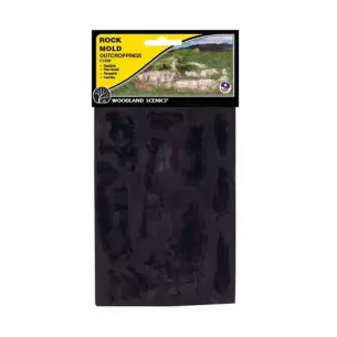 Moule flexible pour rochers Woodland Scenics C1230 - Toutes échelles