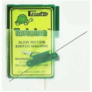 Lot de 6 moteurs d'aiguillage à mouvement lent TORTOISE