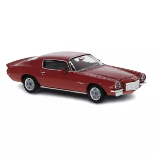 Voiture Chevrolet camaro rouge, BREKINA 19914 - HO 1/87