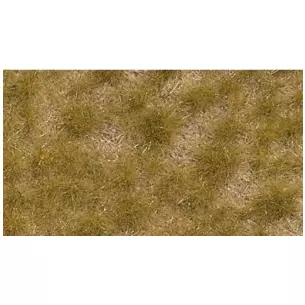Tapis de décor touffes d'herbe neutre, fibres de 4 mm