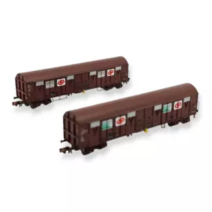 Coffret wagons couverts Trains160 16013