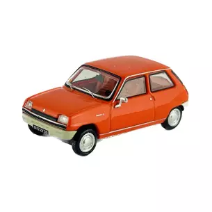  Voiture Renault 5 TL 1972 ORANGE REE MODELES CB 140 - HO 1/87