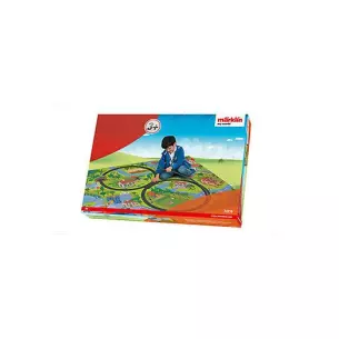 Railroad play mat