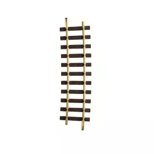 Curved track LGB 18020 - G : 1/22.5 - R5 7.5° - Code 332 - Spacing 45 mm