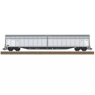 Wagon à parois coulissante Hbbins Trix 24554 - HO 1/87 - PKP - EP IV