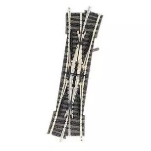 Traversée Jonction Double TJD à droite Fleischmann 9185 code 80 - N 1/160