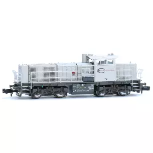 Locotracteur Diesel Vossloh type G 1000 - livrée grise ECR
