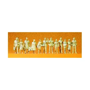 Travelers and passers-by, to paint