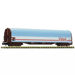 Wagon à bâche coulissante VITTEL, SNCF