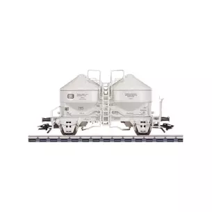 Silo car type Ucs 908 of the DB - HO 1/87 - Marklin 4661