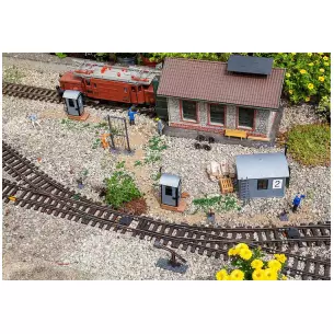 Set maison de garde barrière et accessoire POLA G 331746 - G 1/22.5 - EP III