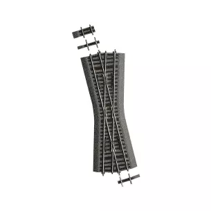 Crossing 15° 230 mm K15 Roco 42597 - HO : 1/87 - Code 83