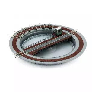 Turntable with 8 inputs and outputs Ø 170 / 145 mm