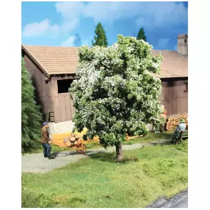 Arbre fruitier en fleurs de 24 cm de haut