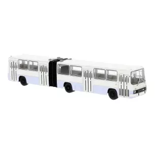 Bus - Ikarus 280.02 - BREKINA 59718 - Échelle HO - Blanc / bleu clair