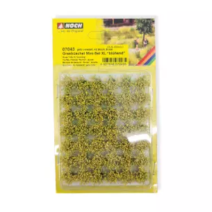 Lot 42 touffes d'herbes "floraison"  9mm - HO 1/87 - NOCH 07043