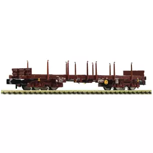 Wagon ranchers pivotants 4 essieux Fleischmann 826711 - N 1/160 - SNCF - EP V-VI