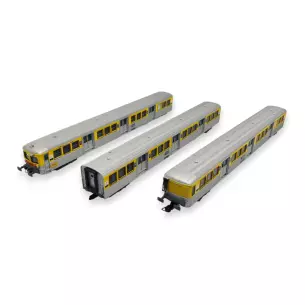 Coffret 3 voitures RIO 78 - JOUEF HJ4186 - HO 1/87 - SNCF