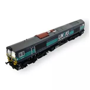 Locomotive diesel série 66 AC-DC son ESU 31283 - HO 1/87 - Lineas - EP VI