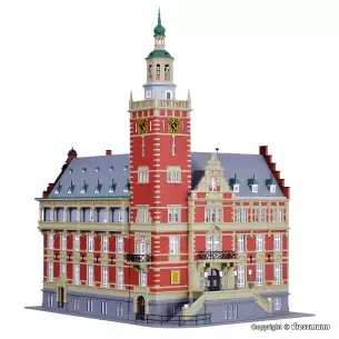 Mairie de Leer 295x225x360 mm KIBRI 38381 - HO 1/87