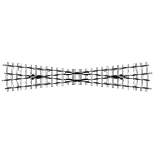 Crossing length 220mm, angle 12°.