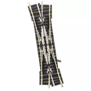 Feedthrough Double TJD left Fleischmann 9184 code 80 - N 1/160