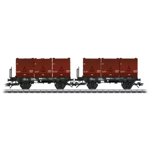 Coffret de wagons transport spécifique de la DB