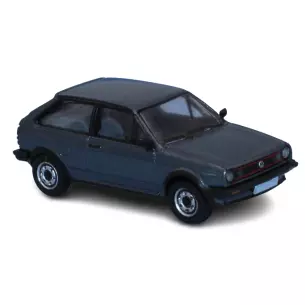 Voiture VW Polo II Coupé gris métallisé PCX 870201 - HO 1/87