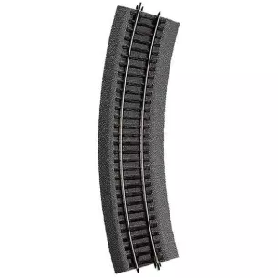 Rail courbe 30° Roco 42523 ballast souple - R3 419,6 mm - HO : 1/87 - Code 83