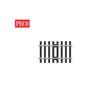 4 Rails de transition code 100 vers code 83 PECO SL116 - 45 mm - HO 1/87