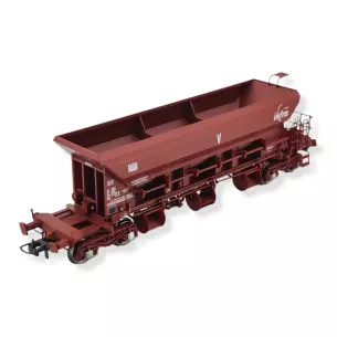 Wagon Trémie T1 Uas REE Modèles WB754 à Ballast - HO 1/87 - SNCF - EP VI