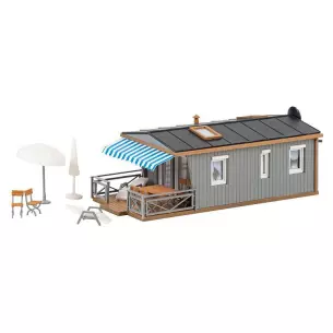 Set de camping + Mobile-Home Faller 130657 - HO : 1/87 - EP V