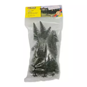 Pack de 10 sapins Noch 26415 - Toutes échelles - Hauteur 60 à 150 mm