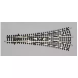 Aiguillage triple 2 angles de 15° 239 mm