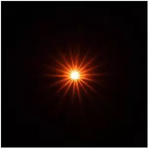 5 self-flashing LEDs, orange