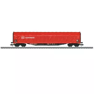 Sliding tarpaulin wagon Rils 652