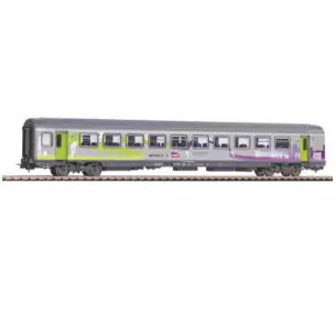 Coral VTU car from the "Intercités" depot, delivered in gray with green and purple prints