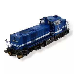 Locotracteur Diesel G1000 Bleu Analogique - 2 rails - MEHANO 90560 - Spitzke - HO 1/87 - VI