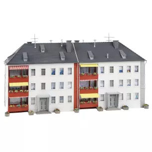 Ensemble de maquettes "Résidentiel" Faller 190084 - HO : 1/87 - EP V