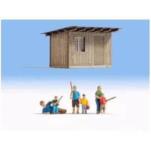 Set au bord de l'étang