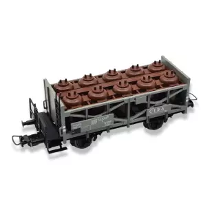 Wagon transport d'acide TILLIG BAHN 76789 - CFF - HO 1/87 - EP III