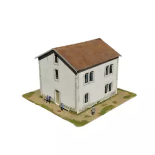 Driver's Dormitories "Foyer des roulants" Model Wood 101020 - HO 1/87