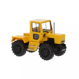 Tracteur agricole Mercedes Benz Trac, jaune et noir Brekina 91371 - HO : 1/87