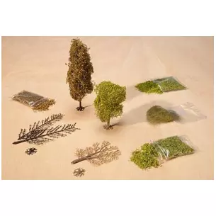 Customizable "leafy" premium tree kit