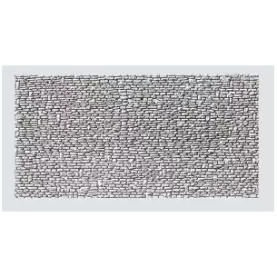 Maquette Plaque de mur, Pierre naturelle miniature - HO : 1/87