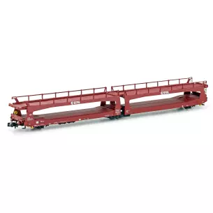 Un wagon porte-autos TA370 "STFA" MFTRAIN N33267 - CFF- N 1/160 - EP IV