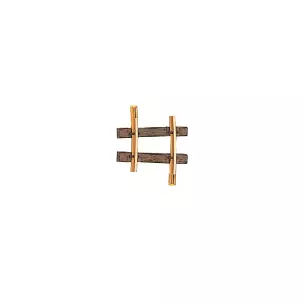 Curved track LGB 11040 - G : 1/22.5 - R1 7.5° - Code 332 - Spacing 45 mm