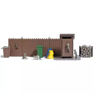 The Busch brand offers a set of 7 raccoons